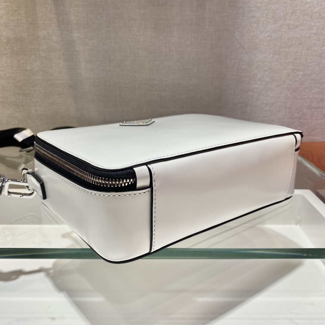 Prada 2VH069 Brique Saffiano Smooth leather bag White - Default Title - View 4