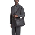 Prada 2VH125 Prada Leather Shoulder Bag Black - Voguebags