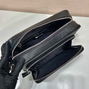 Prada 2VH152 Saffiano leather shoulder bag Black - Default Title - View 8