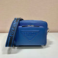 Prada 2VH152 Saffiano leather shoulder bag Blue - Default Title - View 1