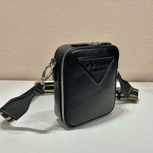 Prada 2VH154 Saffiano leather shoulder bag Black - Default Title - View 3