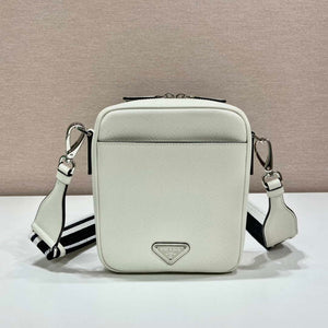 Prada 2VH154 Saffiano leather shoulder bag White - Default Title - View 3