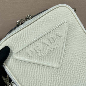 Prada 2VH154 Saffiano leather shoulder bag White - Default Title - View 6