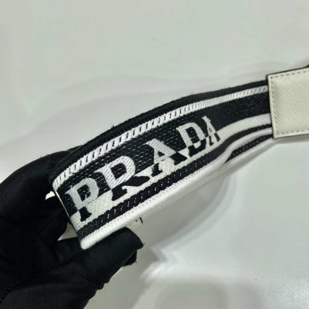 Prada 2VH154 Saffiano leather shoulder bag White - Default Title - View 7