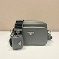 Prada 2VH170 Saffiano leather shoulder bag Gray - Default Title - View 1
