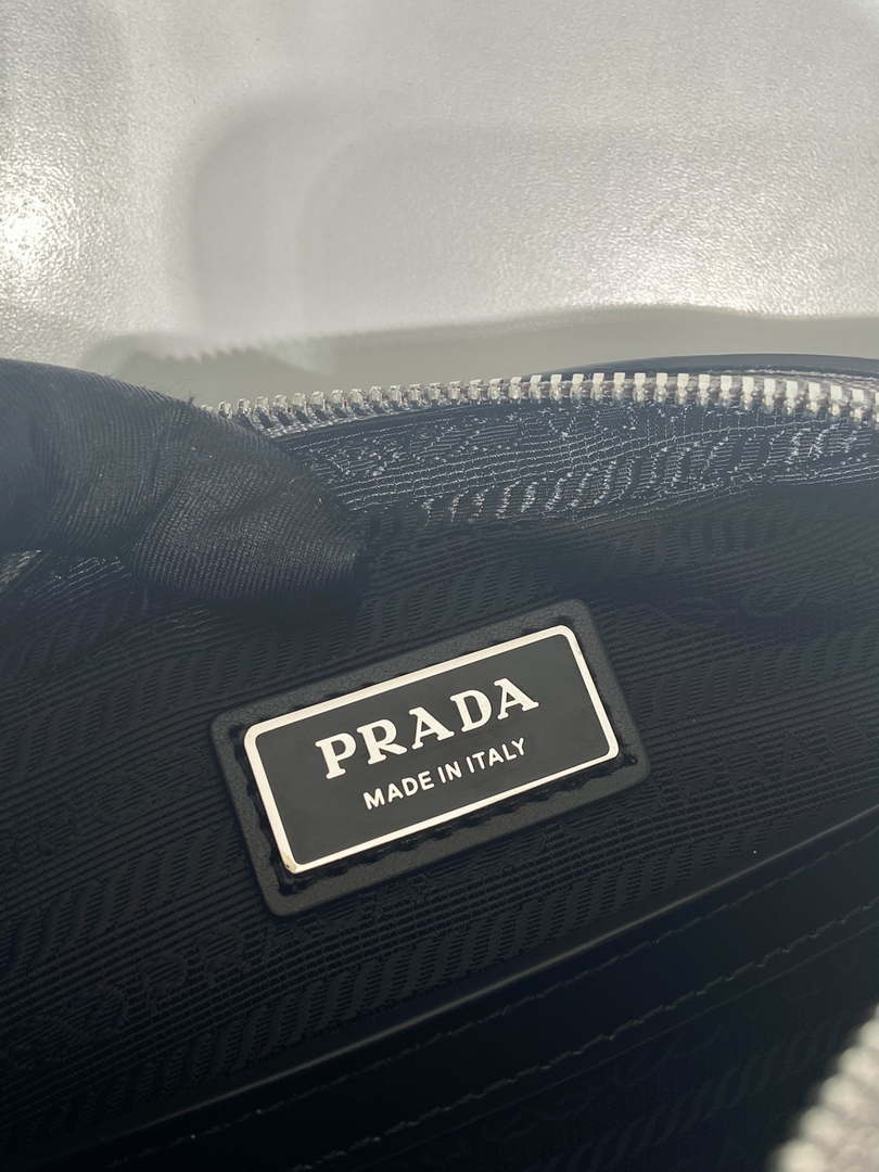 Prada 2VH170 Saffiano leather shoulder bag Gray