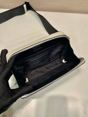 Prada 2VH173 Prada Brique Saffiano leather bag White - Default Title - View 9