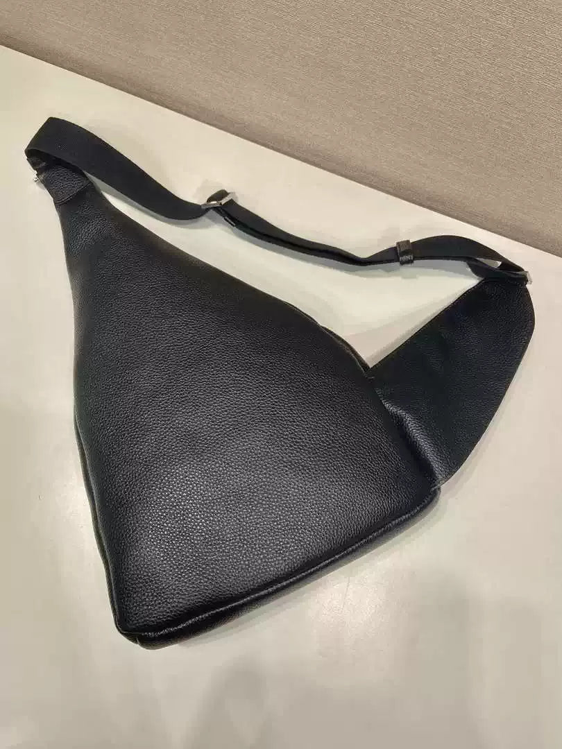 Prada 2VZ092 Prada Cross leather bag Black