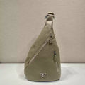 Prada 2VZ092 Prada Cross leather bag Gray - Default Title - View 1