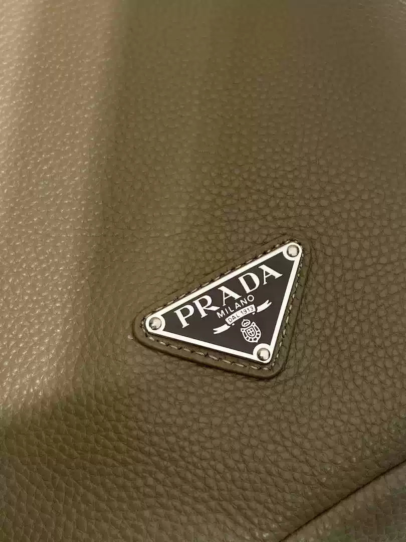 Prada 2VZ092 Prada Cross leather bag Gray