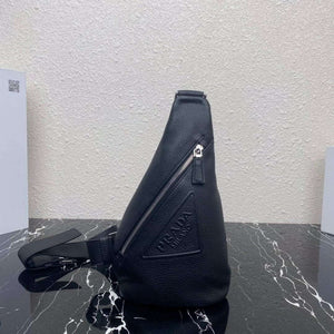 Prada 2VZ098 Prada Cross Leather Bag Black - Default Title - View 1