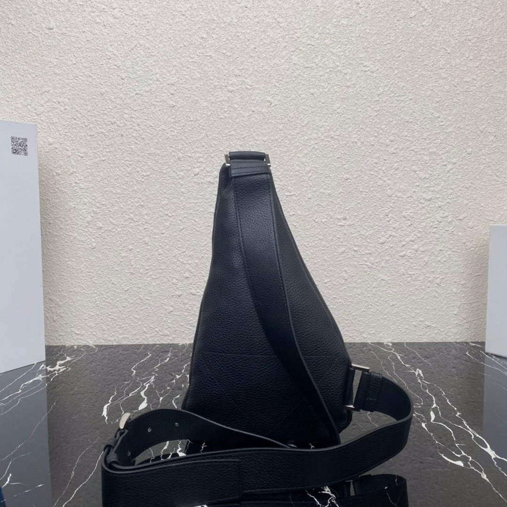 Prada 2VZ098 Prada Cross Leather Bag Black