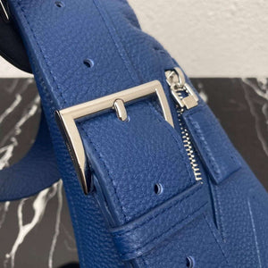 Prada 2VZ098 Prada Cross Leather Bag Blue - Default Title - View 6