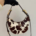 Prada  Arqué printed leather mini shoulder bag 1BC194 Honey White - Default Title - View 1