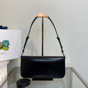 Prada Brushed leather Prada Femme 1BD323 Black - Default Title - View 2