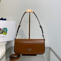 Prada Brushed leather Prada Femme 1BD323 Brown - Default Title - View 1