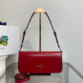 Prada Brushed leather Prada Femme 1BD323 Red - Default Title - View 1