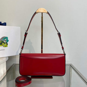 Prada Brushed leather Prada Femme 1BD323 Red - Default Title - View 2