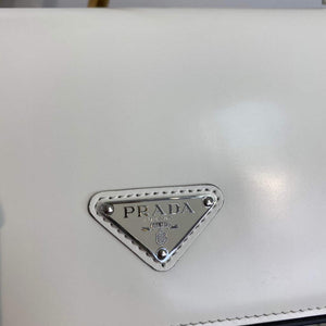 Prada Brushed leather Prada Femme 1BD323 White - Default Title - View 4