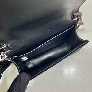Prada Cardholder with shoulder strap and sequins 1MR024 Black - Default Title - View 8