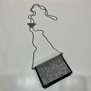 Prada Crystal-studded card holder with shoulder strap 1MR024 Black Crystal - Default Title - View 5