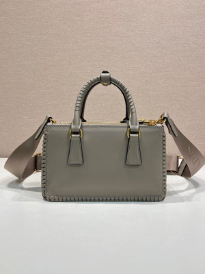 Prada Galleria mini  leather bag 1BA916 gray - Default Title - View 4