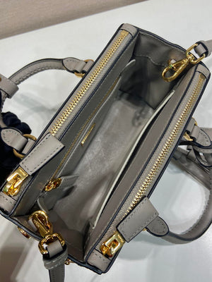 Prada Galleria mini  leather bag 1BA916 gray - Default Title - View 8