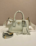 Prada Galleria mini  leather bag 1BA916 White