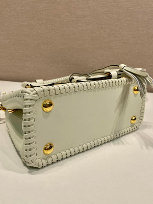 Prada Galleria mini  leather bag 1BA916 White - Default Title - View 7