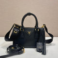 Prada Galleria mini leather bag 1BA916 Black - Default Title - View 1