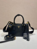 Prada Galleria mini leather bag 1BA916 Black