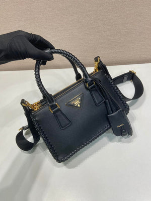 Prada Galleria mini leather bag 1BA916 Black - Default Title - View 3