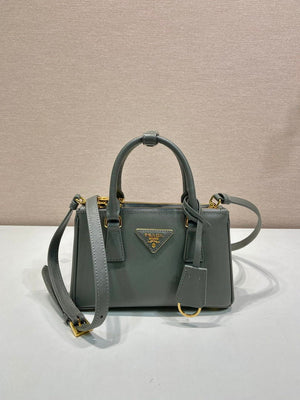Prada Galleria mini Saffiano leather bag 1BA916 GRAY - Default Title - View 1