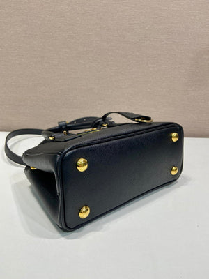 Prada Galleria mini Saffiano leather bag 1BA916 Black - Default Title - View 6
