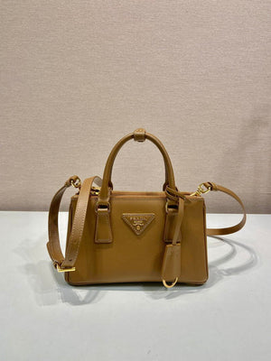 Prada Galleria mini Saffiano leather bag 1BA916 brown - Default Title - View 1