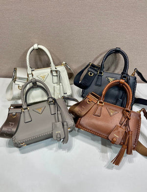 Prada Galleria mini leather bag 1BA916 Brown - Default Title - View 10
