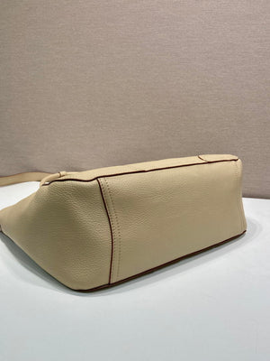 Prada Large leather tote bag 1BG602 Sand Beige - Default Title - View 6