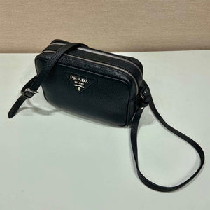 Prada Leather bag with shoulder strap 1BH082 Black - Default Title - View 2