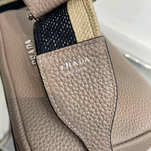Prada Leather bag with shoulder strap 1BH082 Dark Gray - Default Title - View 7