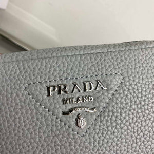 Prada Leather bag with shoulder strap 1BH082 Gray - Default Title - View 4
