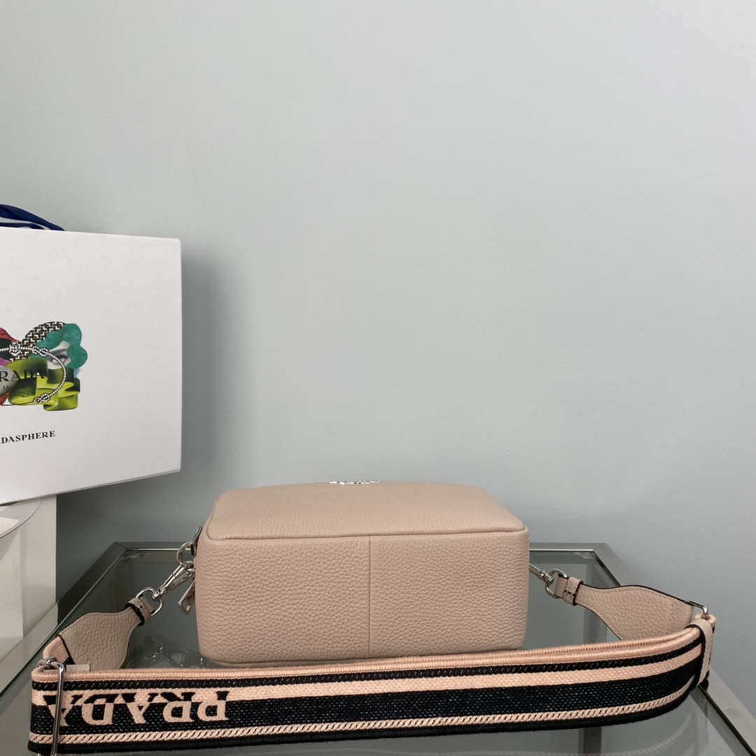 Prada Leather bag with shoulder strap 1BH082 Pink - Default Title - View 5
