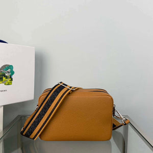 Prada Leather bag with shoulder strap 1BH082 Tan - Default Title - View 2