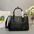 Prada Medium Prada Galleria Saffiano leather bag 1BA863 Black - Default Title - View 1
