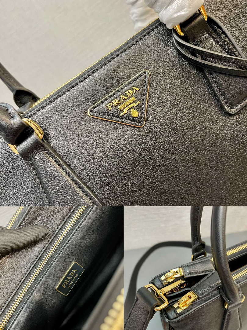 Prada Medium Prada Galleria Saffiano leather bag 1BA863 Black