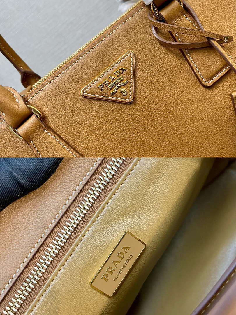 Prada Medium Prada Galleria Saffiano leather bag 1BA863 Natural
