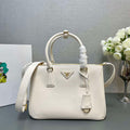 Prada Medium Prada Galleria Saffiano leather bag 1BA863 White - Default Title - View 1