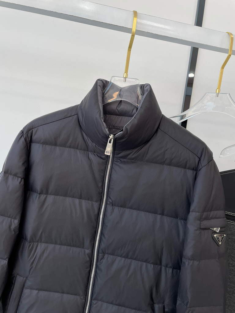 Prada Men's Down Jacket Prada Outerwear Coats Clothing P80031
