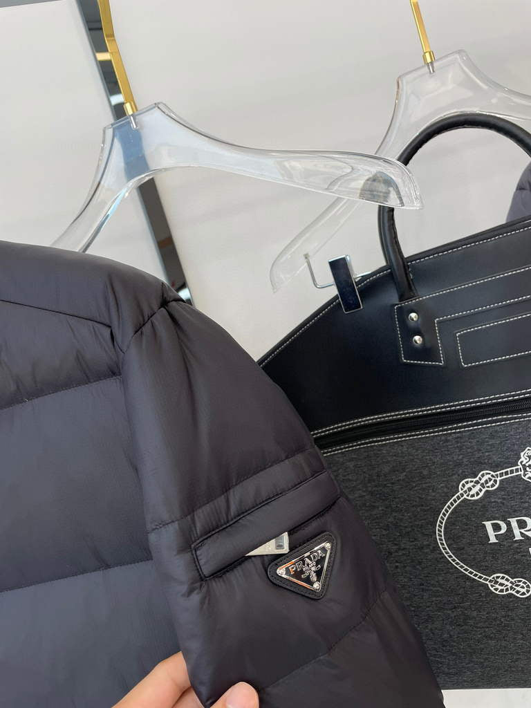 Prada Men's Down Jacket Prada Outerwear Coats Clothing P80031