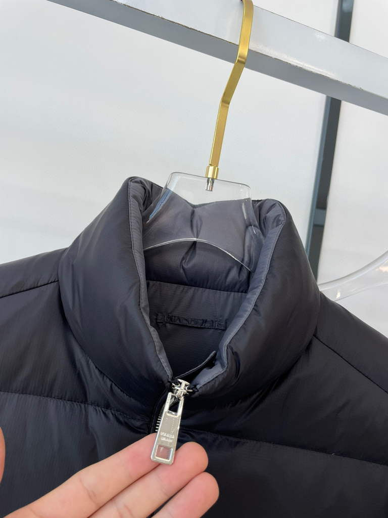 Prada Men's Down Jacket Prada Outerwear Coats Clothing P80031