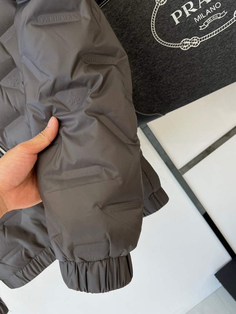 Prada Men's Down Jacket Prada Outerwear Coats Clothing P80032